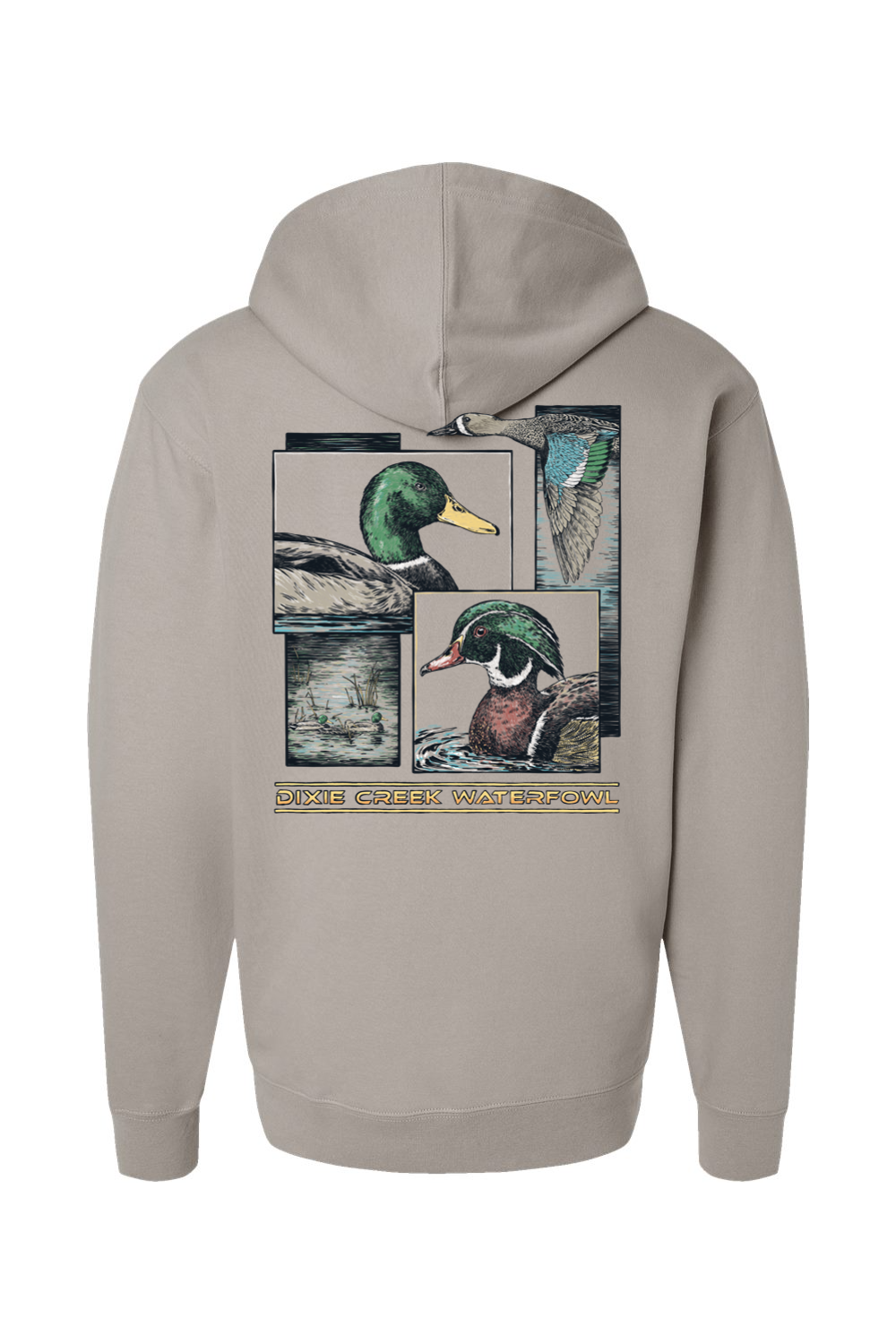 Adult Trois - Midweight Hooded Sweatshirt