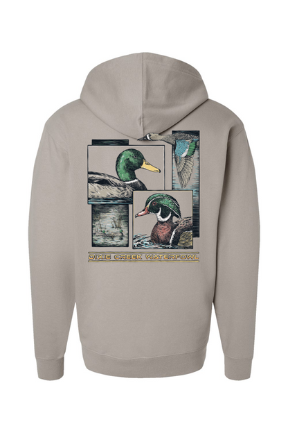 Adult Trois - Midweight Hooded Sweatshirt