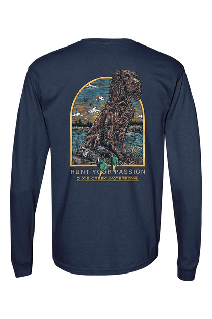 Adult Doubled Up - Comfort Colors Long Sleeve Pocket T-Shirt