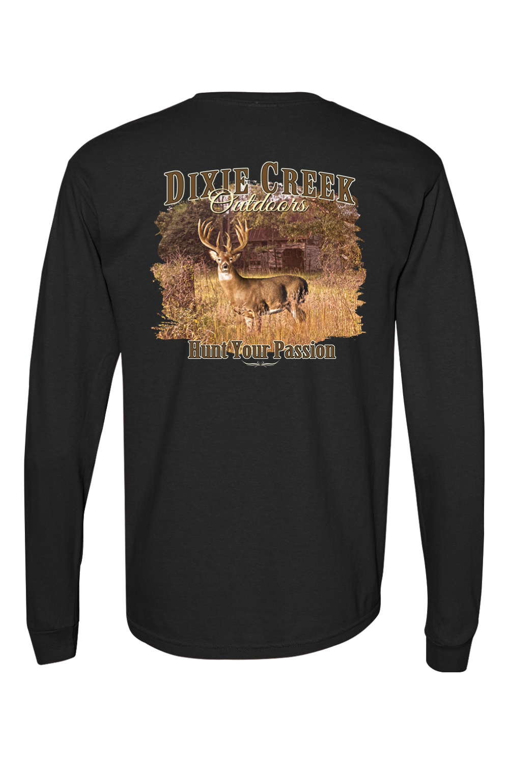 Adult DCO Whitetail - Comfort Colors Long Sleeve Pocket T-Shirt