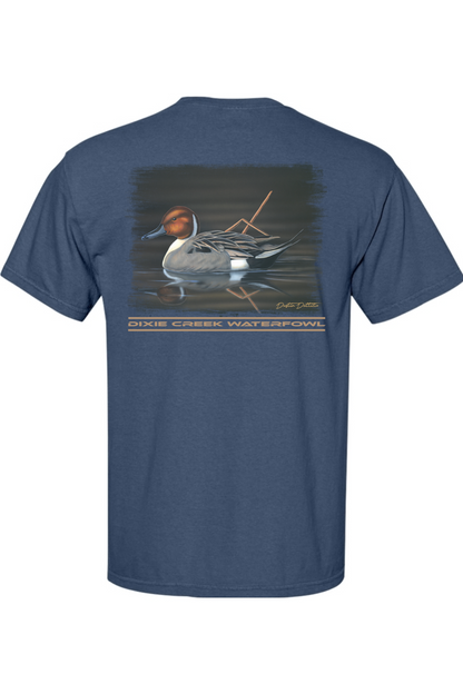 Adult Pintail - Comfort Colors Short Sleeve Pocket Shirt
