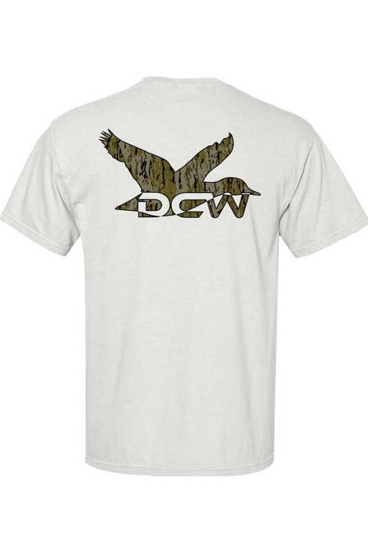 Adult Oak Creek Camo - Comfort Colors Short Sleeve Pocket Shirt