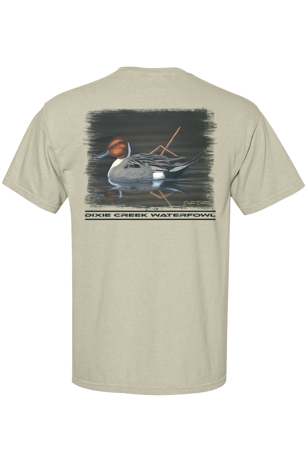 Adult Pintail - Comfort Colors Short Sleeve Pocket Shirt