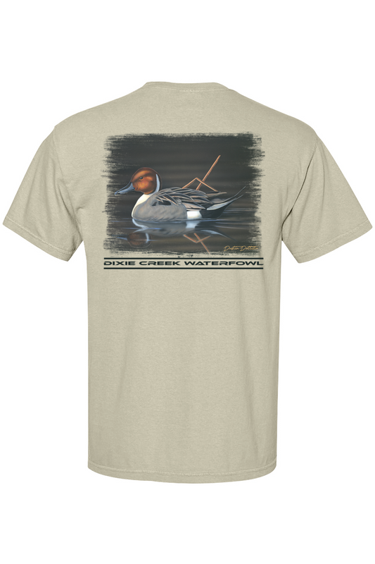 Adult Pintail - Comfort Colors Short Sleeve Pocket Shirt
