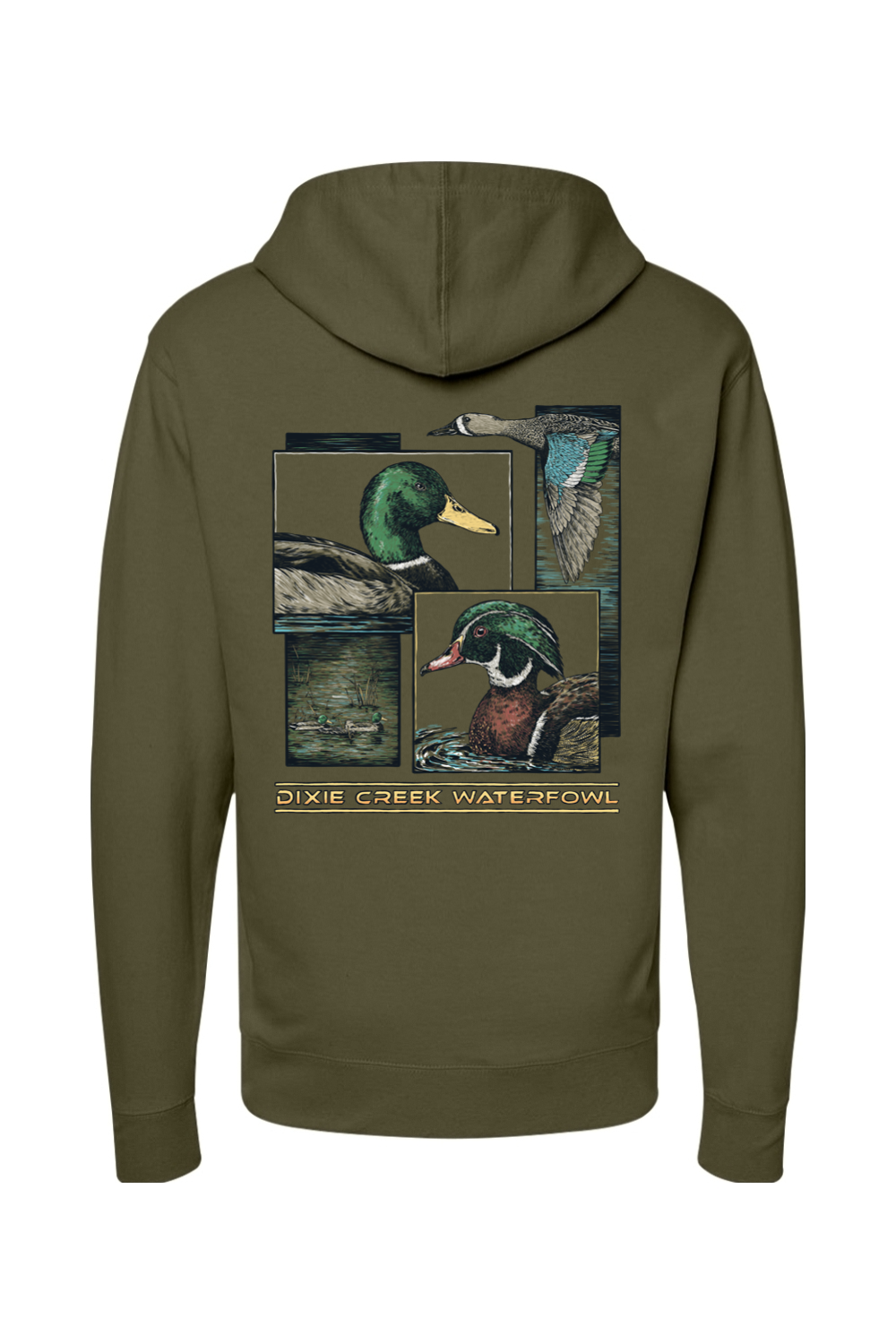 Adult Trois - Midweight Hooded Sweatshirt