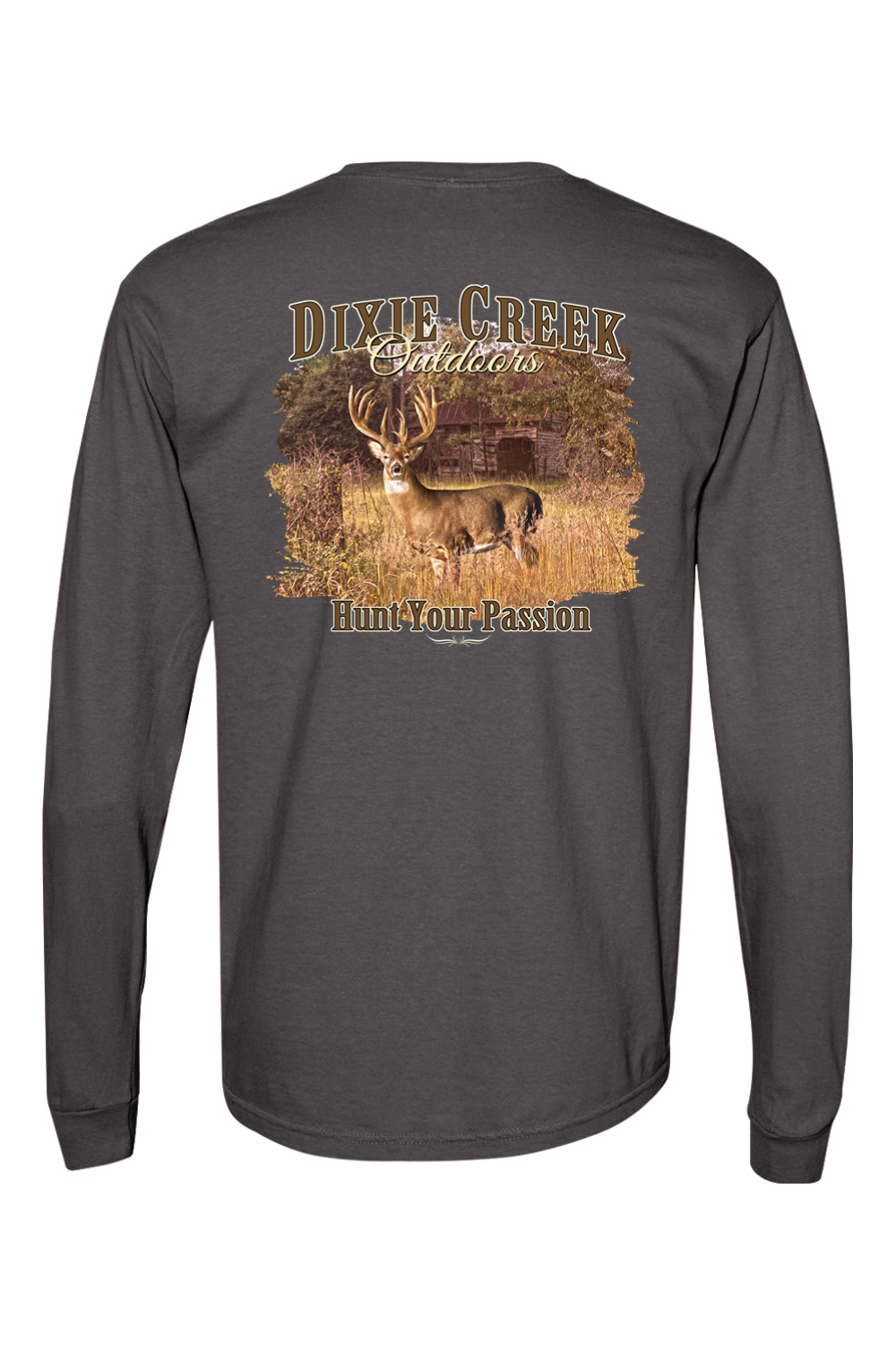 Adult DCO Whitetail - Comfort Colors Long Sleeve Pocket T-Shirt