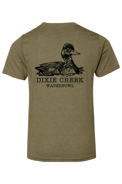 Youth Mallard Sketch - Next Level CVC Crew