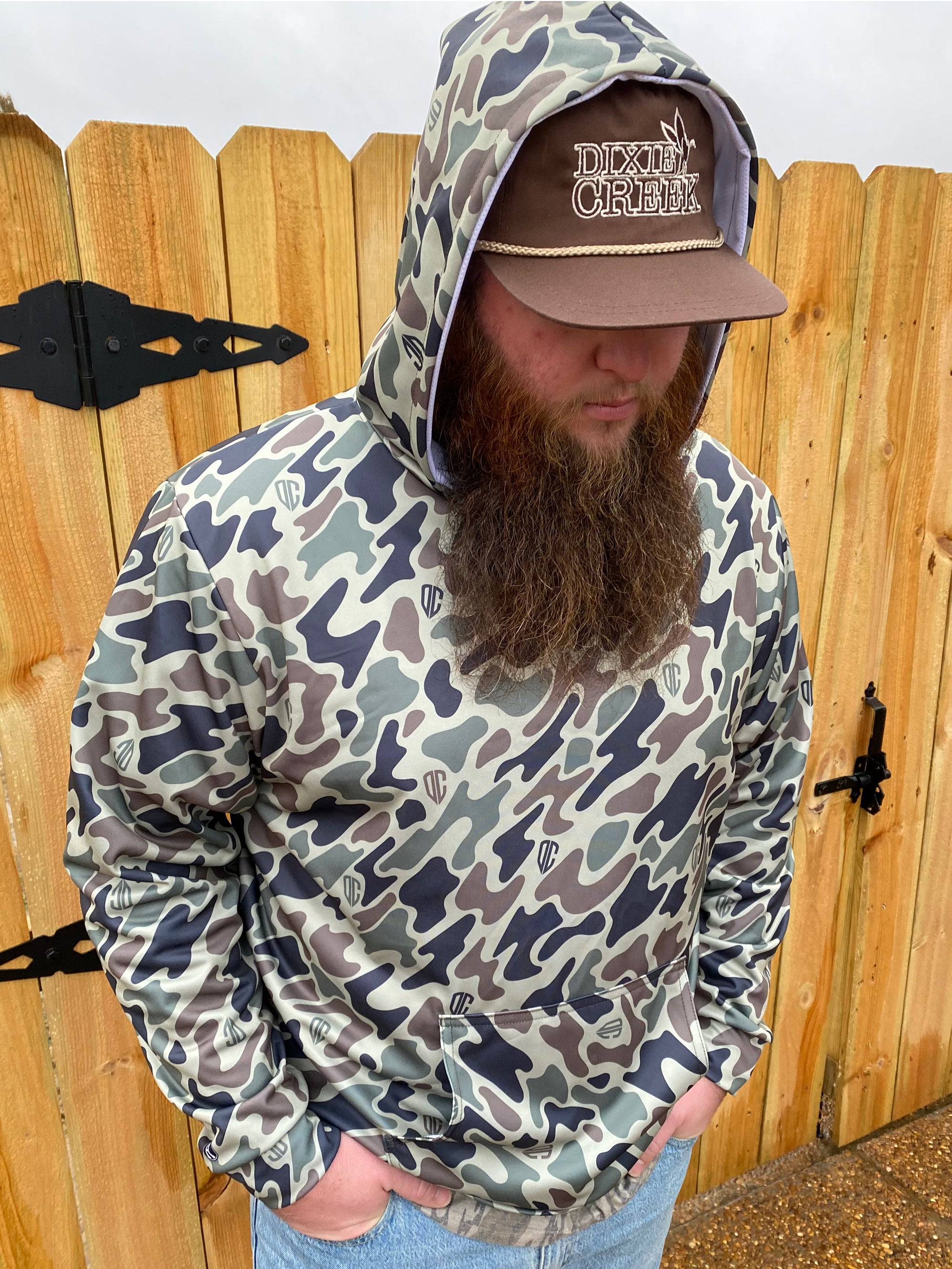 Dri Fit - Midweight Hoodie - Old School Camo