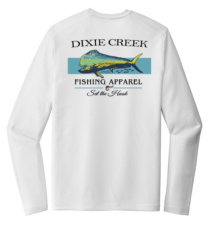 Dri Fit Plain Fishing Shirts UV Protection Dri-Fit Mahi Long Sleeve
