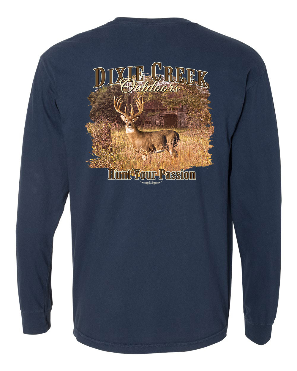 LS Comfort Colors Pocket Tee - DCO Whitetail
