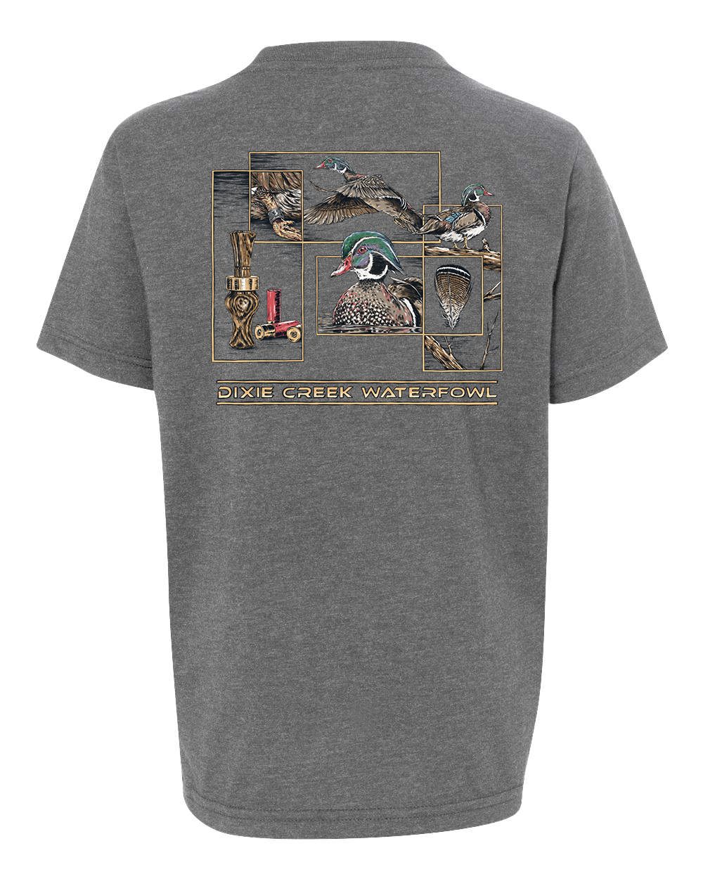 Wood Duck Collage - Youth Tee