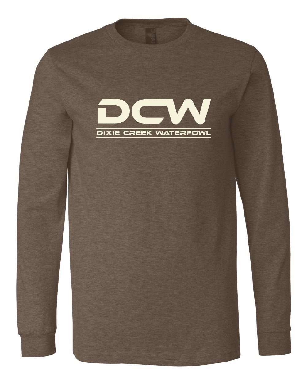 DCW Decoy - Heather Brown Long Sleeve