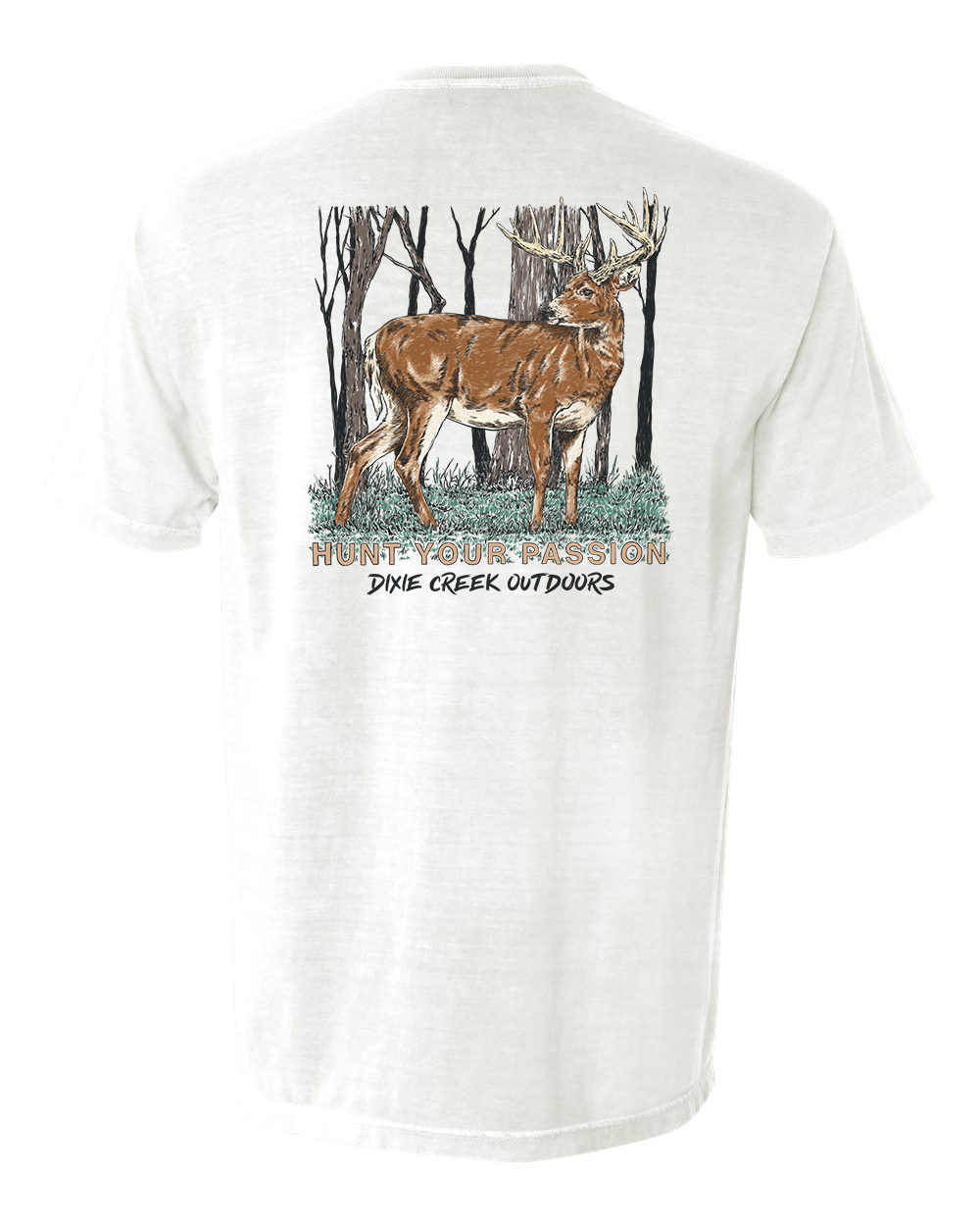 Whitetail Madness - Comfort Colors Pocket Tee
