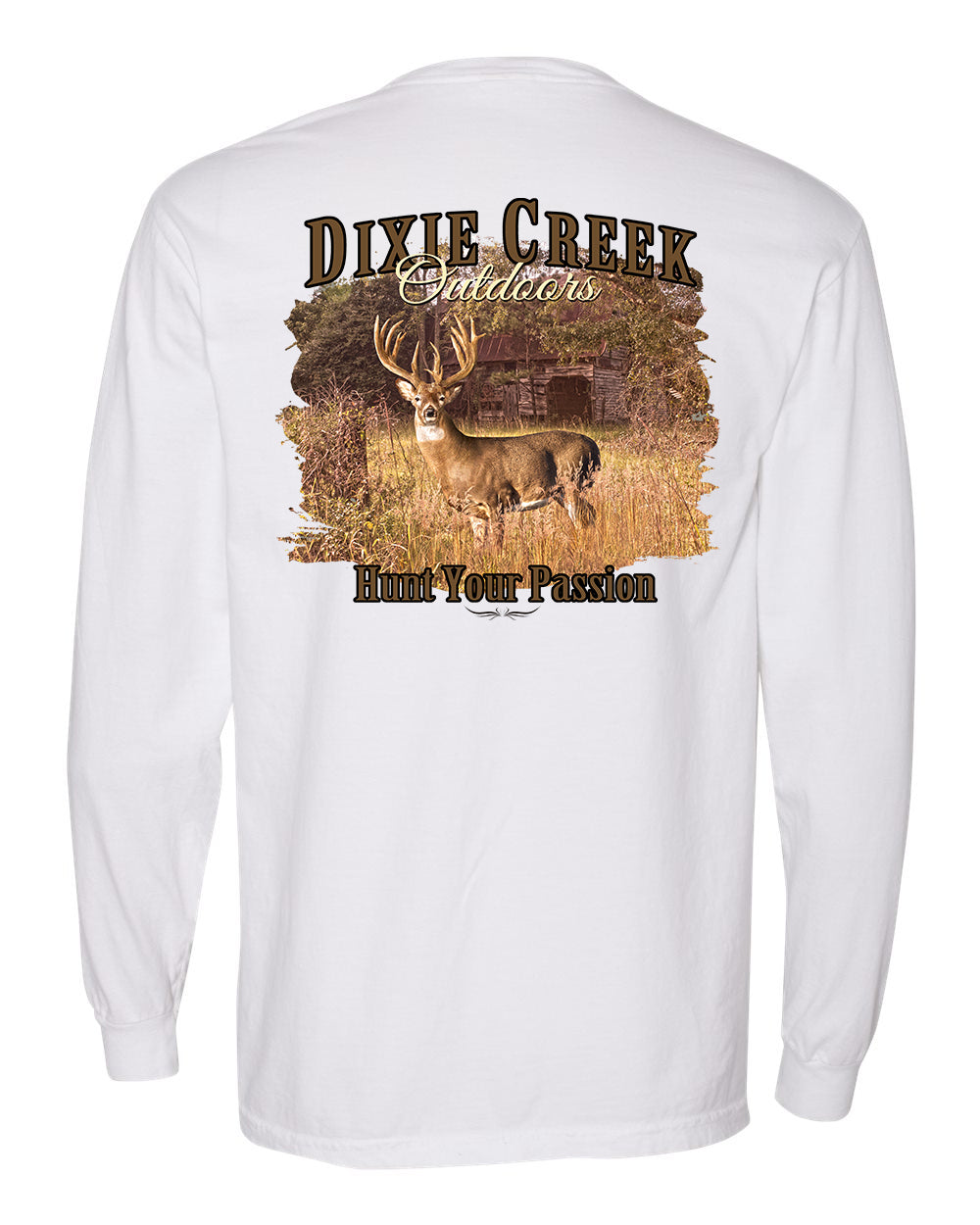 LS Comfort Colors Pocket Tee - DCO Whitetail