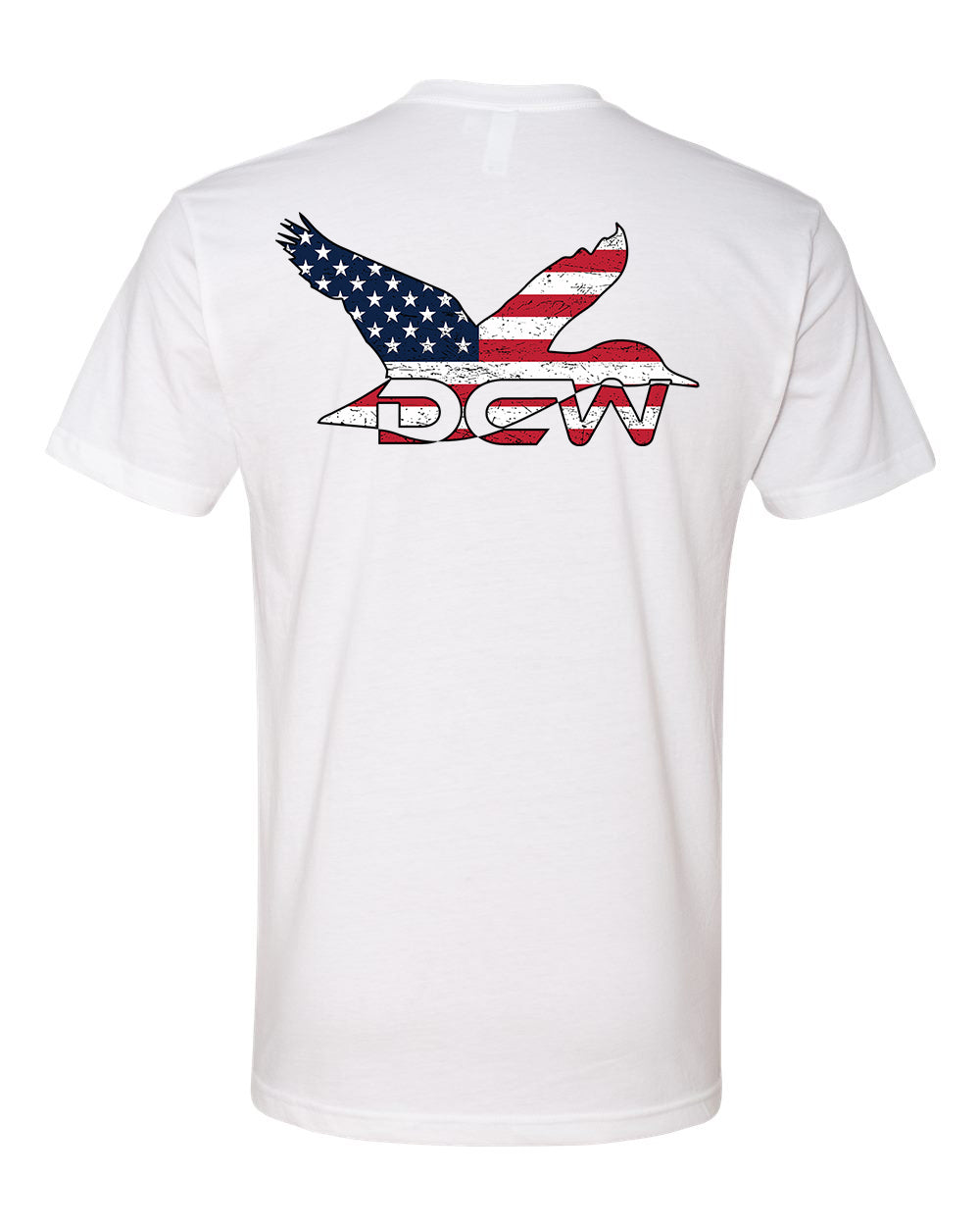 DCW Mallard - American Flag - Next Level Tee